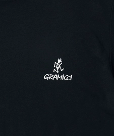 5---Gramicci-G4SU-T096-Unisex-Black-One-Point-Logo-Tee-Front