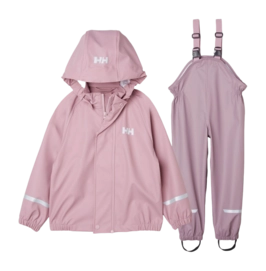 Regenanzug Helly Hansen Bergen 2.0 Polyurethan Kinder Purple Clay/Argile Violet