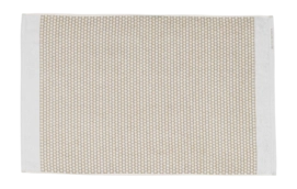 Badmat Mette Ditmer Grid Sand / Off-White