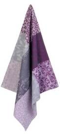 Theedoek Elias Arabia Purple (set van 2)
