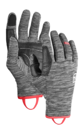 Gants Ortovox Femme Fleece Light Glove Black Steel Blend