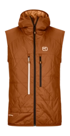 Bodywarmer Ortovox Men Swisswool Piz Boe Vest Bristle Brown