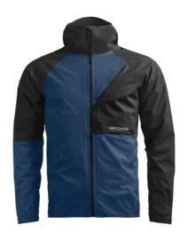 Jacke Ortovox Piz Selva 2.5L Jacket Herren Deep Ocean