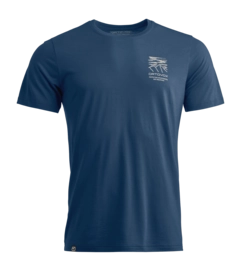 T-Shirt Ortovox 150 Cool Mtn Mission TS Herren Deep Ocean