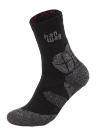 Wandelsok Hanwag Unisex Hike Socke Asphalt Green - Schoenmaat 42