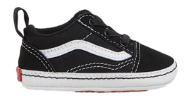 Baskets Vans Bébé En Old Skool Crib Black True White