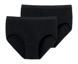 Caleçon Schiesser Men 005136 Original FR Black (Lot de 2)