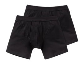 Boxershort Schiesser Men 103399 Authentic Black (2-Pack)