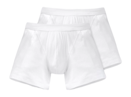 Boxershort Schiesser Men 103399 Authentic White (2-Pack)