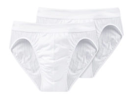 Onderbroek Schiesser Men 105984 Authentic White (2-Pack)
