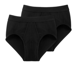 Onderbroek Schiesser Men 106000 Authentic Black (2-Pack)