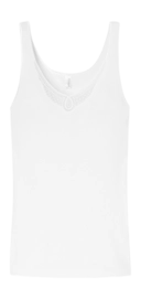 Débardeur Schiesser Women 144360 Concept de Chemise White