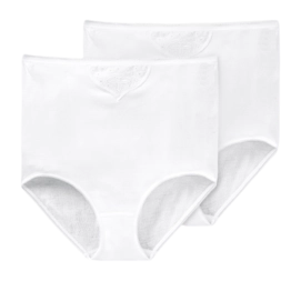 Ondergoed Schiesser Women 145241 Cotton Essentials White (2-Pack)