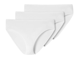 Sous-Vêtement Schiesser Women 145425 Cotton Essentiels White (Lot de 3)