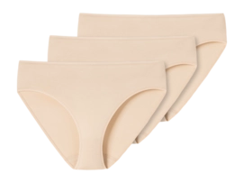 Sous-Vêtement Schiesser Women 145425 Cotton Essentiels Sand (Lot de 3)
