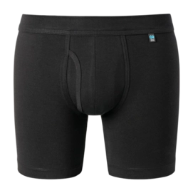 Boxer Schiesser Homme 172472 Long Life Rib Black