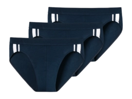 Onderbroek Schiesser Men 173815 95/5 Stretch Dark Blue (3-Pack)