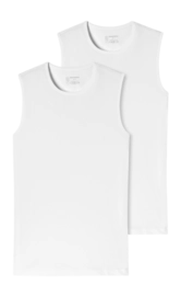 Tanktop Schiesser Men 173980 95/5 White (2-Pack)
