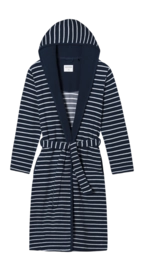Badjas Schiesser Women 181535 Feather Terry Navy