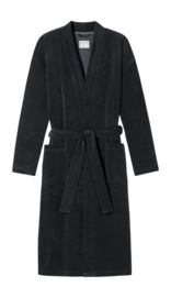 Badjas Schiesser Men 181536 Feather Terry Anthracite