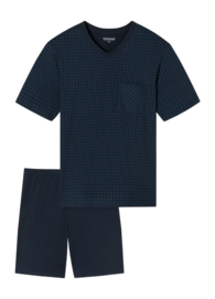 Pyjama Schiesser Homme 182193 Confort Essentiels Night Blue