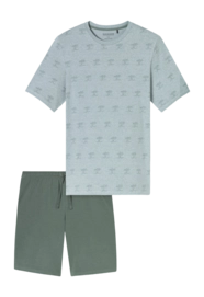 Pyjama Schiesser Men 182608 95/5 Nightwear Khaki