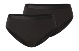 Ondergoed Schiesser Women 182899 Secret Care Black (2-Pack)