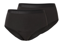Culotte Schiesser Women 182900 Secret Care Black (Lot de 2)