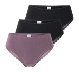 Shorty Schiesser Women 182905 Modern Multicolore Assorti 3 (Lot de 3)