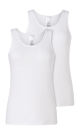 Débardeur Schiesser Women 182906 Modern Multipacks White (Lot de 2)
