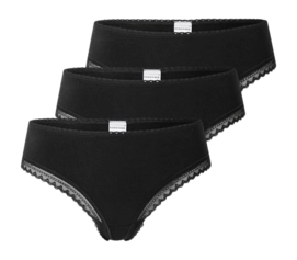 Ondergoed Schiesser Women 182907 Modern Multipacks Black (3-Pack)