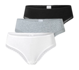 Culotte Schiesser Women 182907 Modern Multicolore Assorti 1 (Lot de 3)