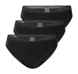 Ondergoed Schiesser Women 182908 Modern Multipacks Black (3-Pack)