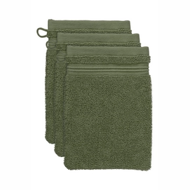 Washandje Beddinghouse Sheer Olive Green (Set van 3)