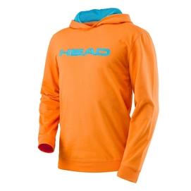 Pullover HEAD Transition Byron Junior Hoody Orange Hellblau Kinder
