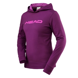 Pull de Tennis HEAD Transition Byron Junior Hoody Purple Magenta
