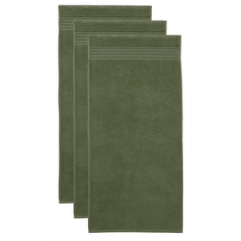 Handtuch Beddinghouse Sheer Olive Green 50 x 100 (3er Set)