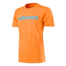 T-Shirt de Tennis HEAD Transition Ivan Junior Orange Light Blue