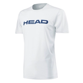 T-Shirt de Tennis HEAD Transition Ivan Junior White Navy