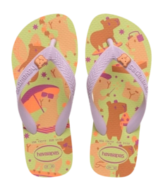 Tongs Havaianas Enfants Fantasy Matcha Green