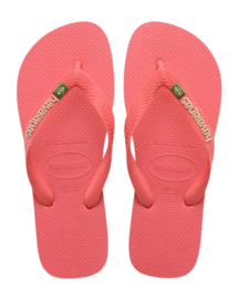 Slipper Havaianas Kids Brasil Logo Tropical Coral