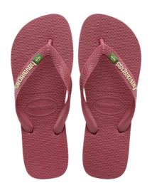 Slipper Havaianas Unisex Brasil Logo Amaranth