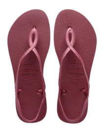 Sandales Havaianas Femme Luna Amarante