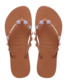Tongs Havaianas Femme Slim Stylish Rust