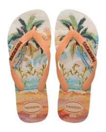 Slipper Havaianas Unisex Top Tropicalia Vibes Peach