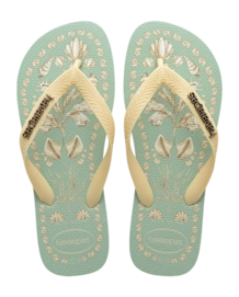 Tongs Havaianas Unisexe Top Tropicalia Vibes Coast Green