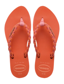 Slipper Havaianas Women Slim Point Boho Pink Flux