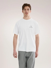 2---S25-X000009535-Kragg-SL-Cotton-Bird-Word-Shirt-SS-White-Light-Black-Front-View