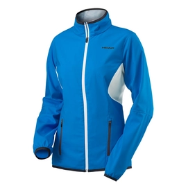 Tennisjas HEAD Club Woven Jacket Girls Blue
