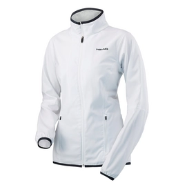 Tennisjas HEAD Club Woven Jacket Girls White